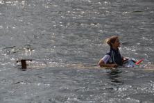 Kentertraining im Gig-Vierer Fafnir am 23. Aug. 2020 Kentertraining im Gig-Vierer Fafnir am 23. Aug. 2020