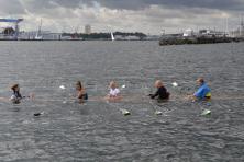 Kentertraining im Gig-Vierer Fafnir am 23. Aug. 2020