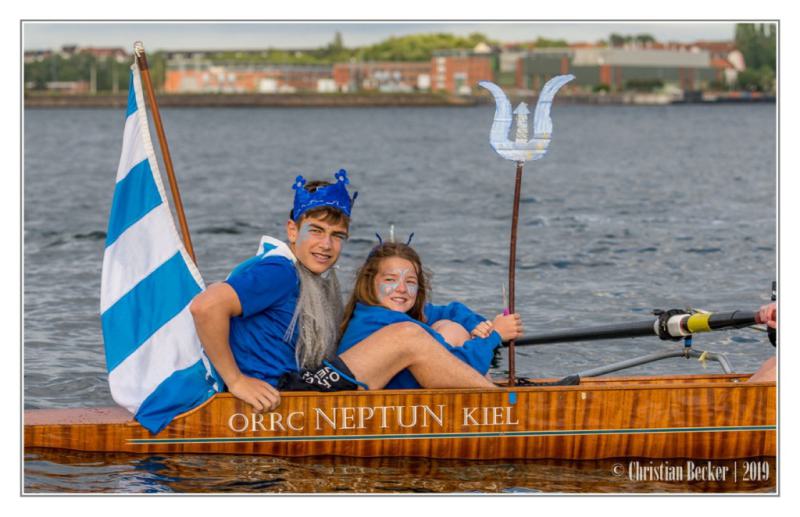 Stadtachter-Rennen zur Kieler Woche am 26. Juni 2019