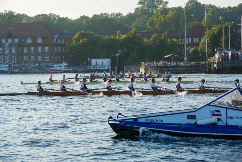 Stadtachter-Rennen zur Kieler Woche am 8. Sep. 2021