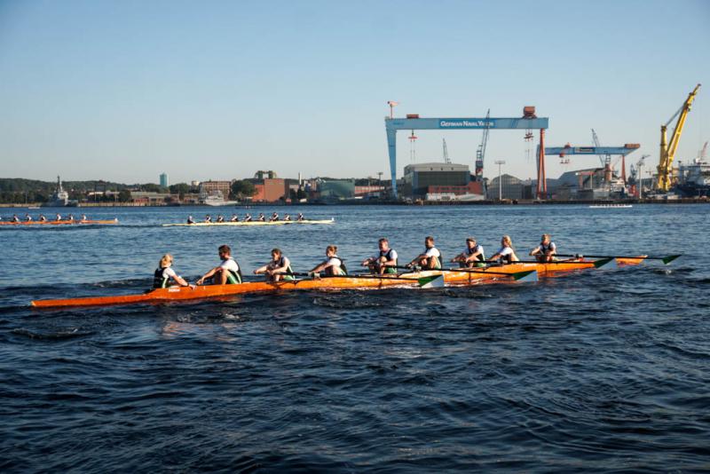 Stadtachter-Rennen zur Kieler Woche am 8. Sep. 2021