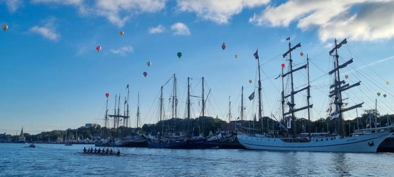 Stadtachter-Rennen zur Kieler Woche am 22. Juni 2022