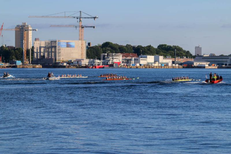 Stadtachter-Rennen zur Kieler Woche am 22. Juni 2022