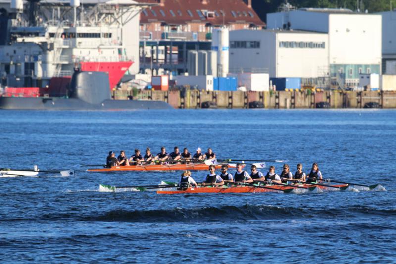 Stadtachter-Rennen zur Kieler Woche am 22. Juni 2022