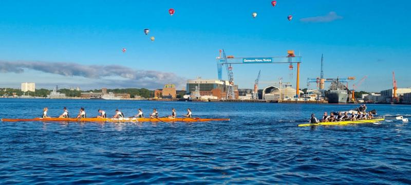 Stadtachter-Rennen zur Kieler Woche am 22. Juni 2022