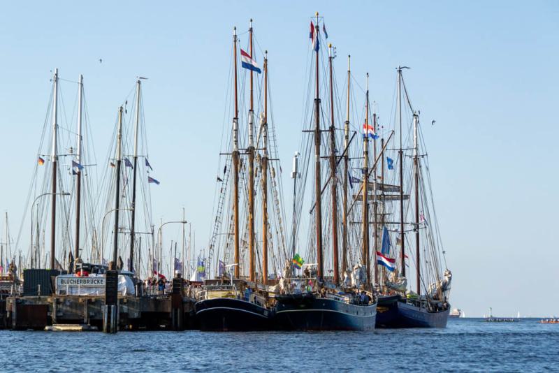Stadtachter-Rennen zur Kieler Woche am 21. Juni 2023