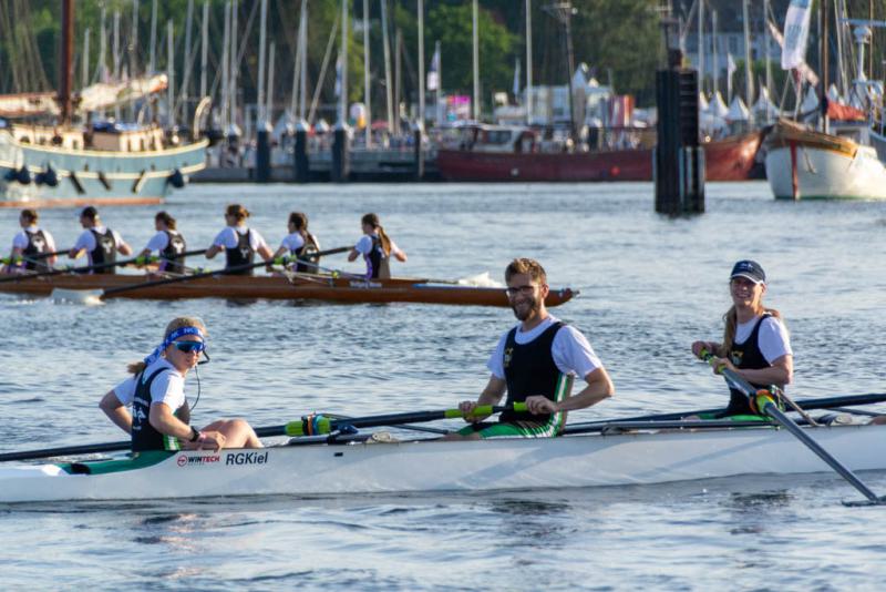 Stadtachter-Rennen zur Kieler Woche am 21. Juni 2023