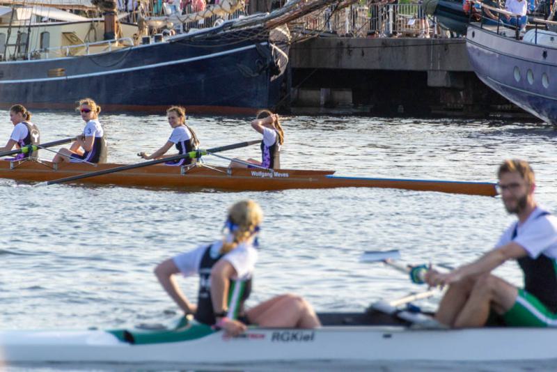 Stadtachter-Rennen zur Kieler Woche am 21. Juni 2023