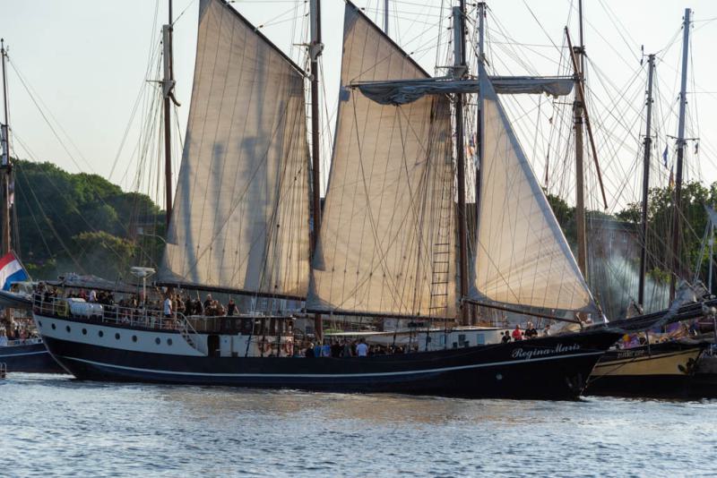Stadtachter-Rennen zur Kieler Woche am 21. Juni 2023