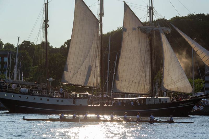 Stadtachter-Rennen zur Kieler Woche am 21. Juni 2023