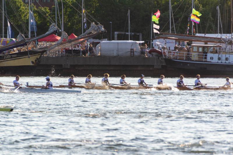 Stadtachter-Rennen zur Kieler Woche am 21. Juni 2023