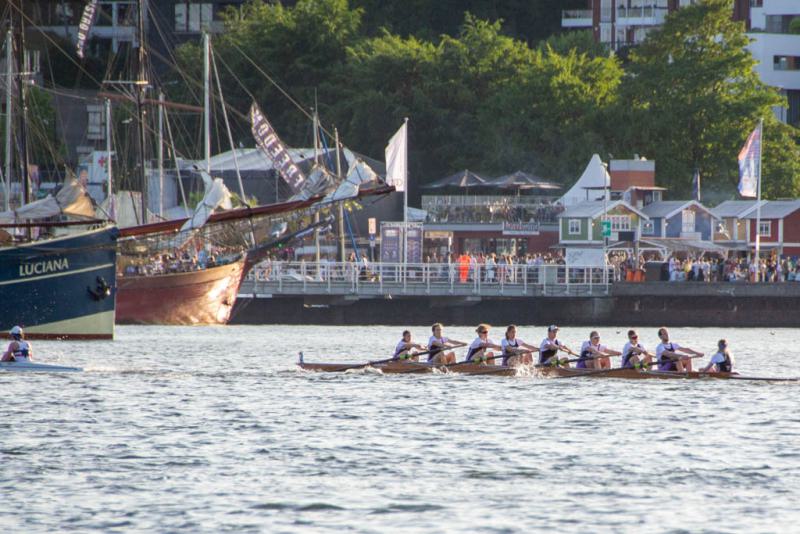 Stadtachter-Rennen zur Kieler Woche am 21. Juni 2023