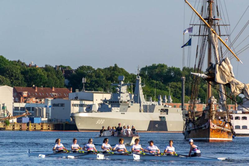 Stadtachter-Rennen zur Kieler Woche am 21. Juni 2023