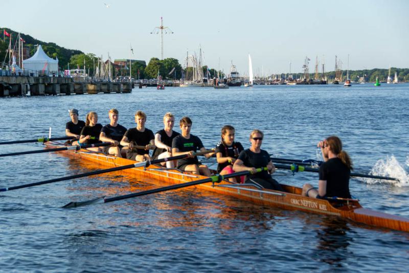 Stadtachter-Rennen zur Kieler Woche am 21. Juni 2023