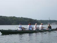 Tagestour Strande mit Ruderklub Flensburg und Dt. Ruderverein Gravenstein 15. August 2015