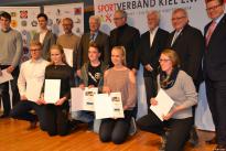 Verleihung des Peter-Petersen-Preises im Haus des Sports an Frieda Hämmerling am 23. Jan. 2017