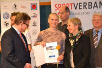 Verleihung des Peter-Petersen-Preises im Haus des Sports an Frieda Hämmerling am 23. Jan. 2017