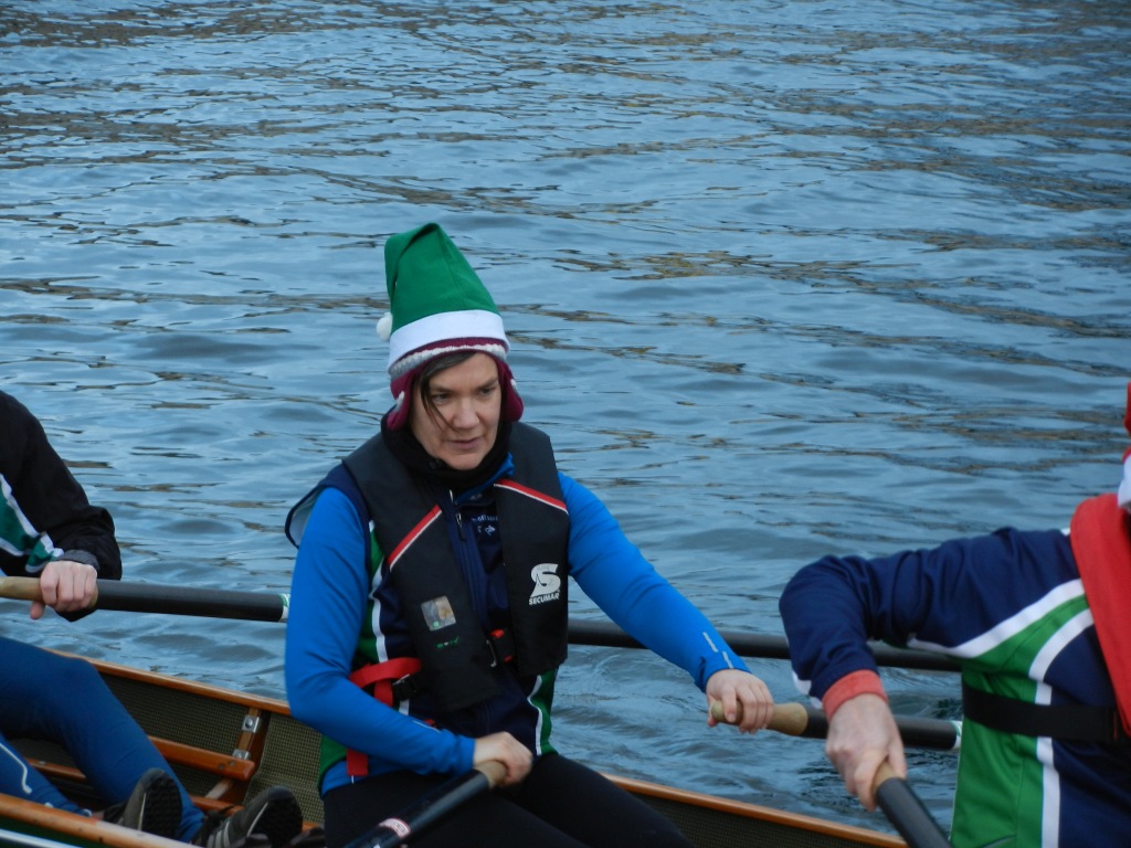 Rudern auf der Kieler Förde am 24. Dezember 2016 Rudern auf der Kieler Förde am 24. Dezember 2016