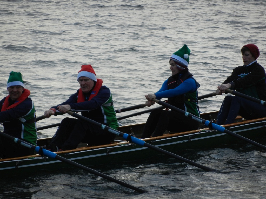 Rudern auf der Kieler Förde am 24. Dezember 2016 Rudern auf der Kieler Förde am 24. Dezember 2016