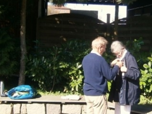 Ehrung von Irmi Alwes für 50-jährige Mitgliedschaft