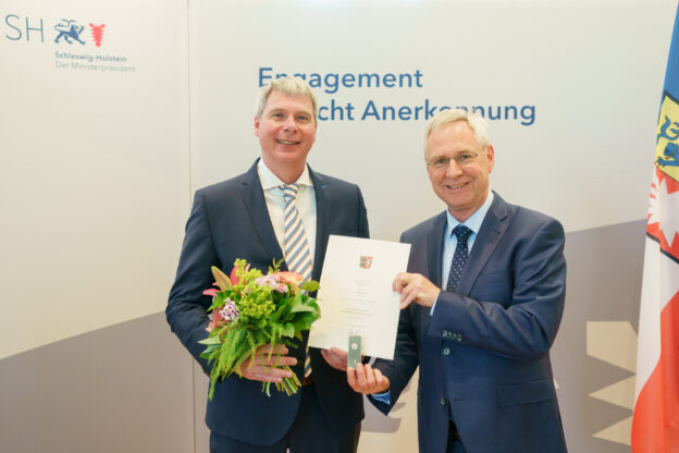 Andreas König mit Sportverdienstnadel ausgezeichnet