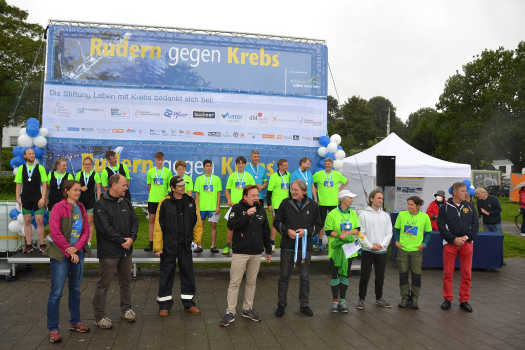 Rudern gegen Krebs – dieses Mal auf dem Ergometer