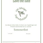 100jähriges Jugendjubiläum bei der Rudergesellschaft Germania Kiel - Einladung zum Sommerfest am 13. Juni 2026